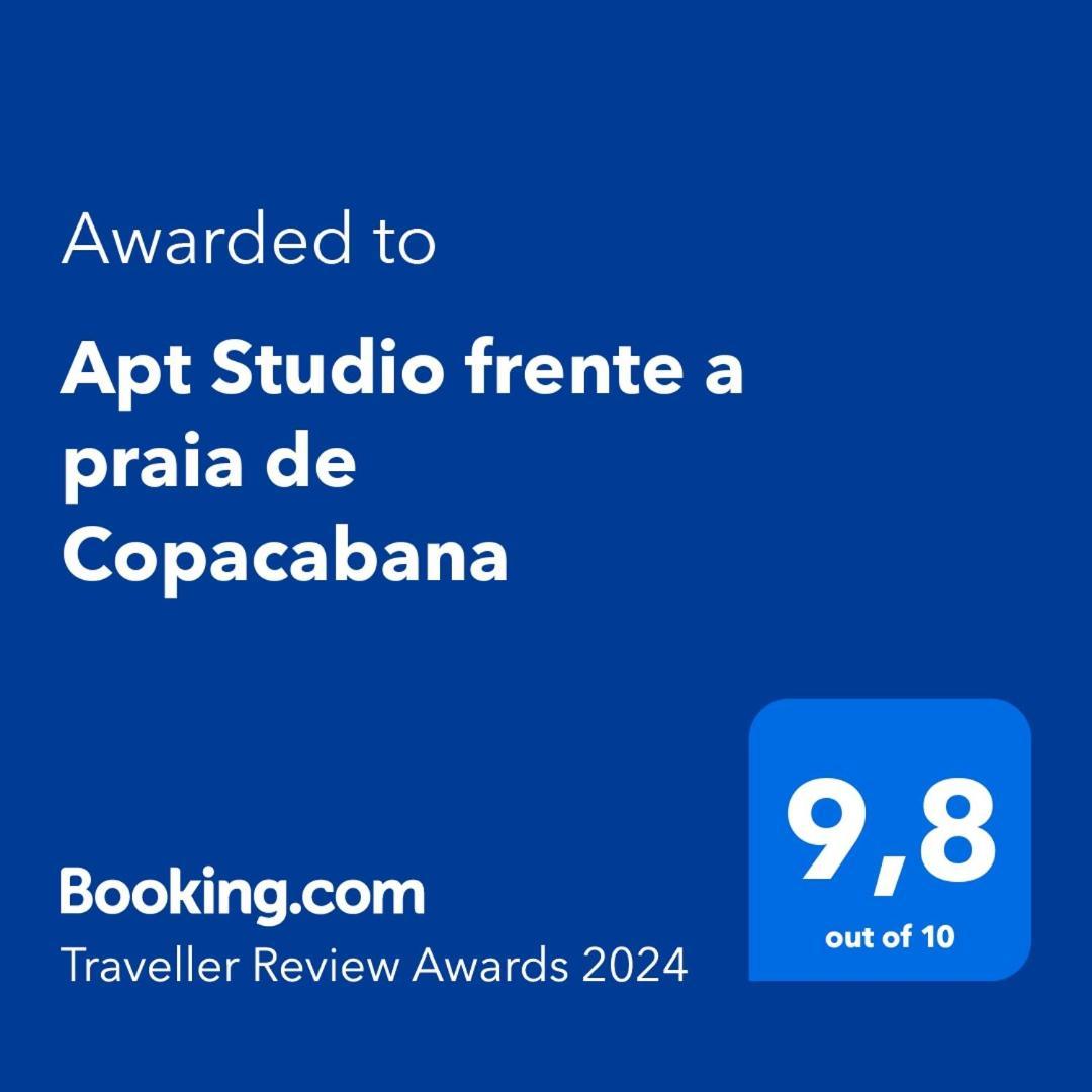 Apt Studio Frente A Praia De Copacabana Рио-де-Жанейро Экстерьер фото